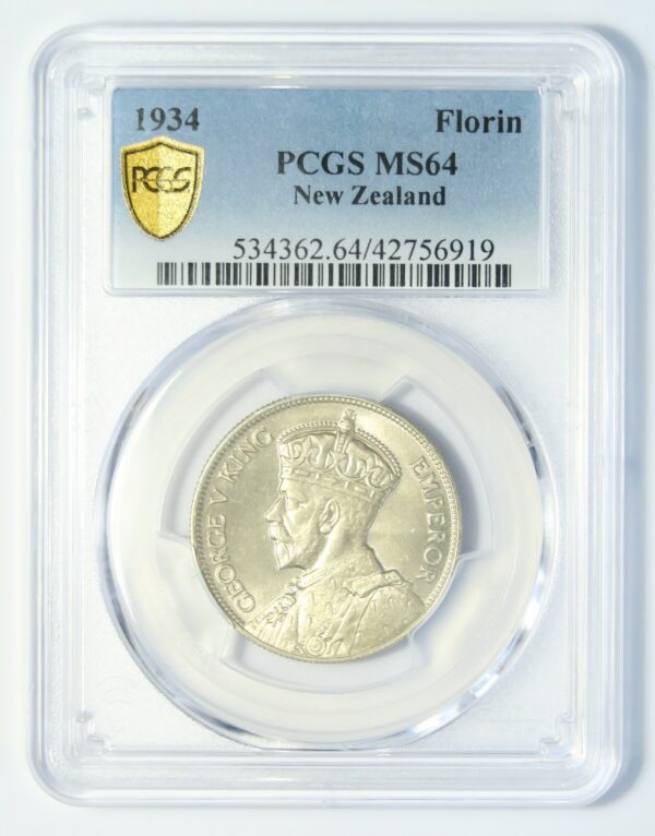 1934 Florin, Choice Unc
