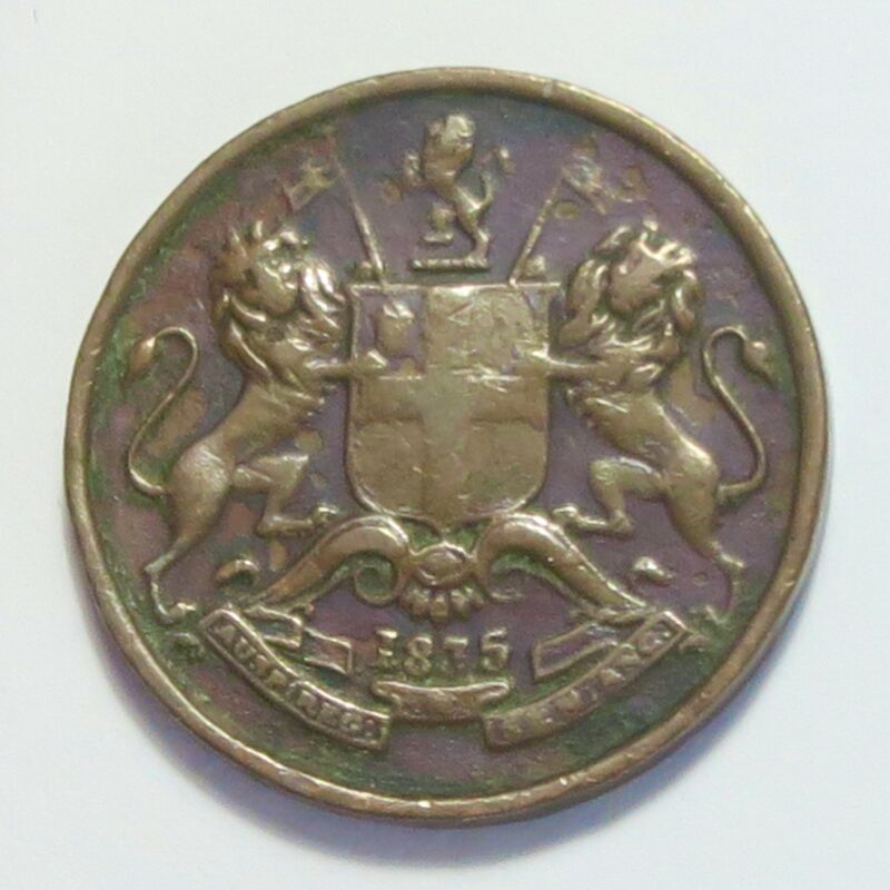 1/12 Anna 1835, British India