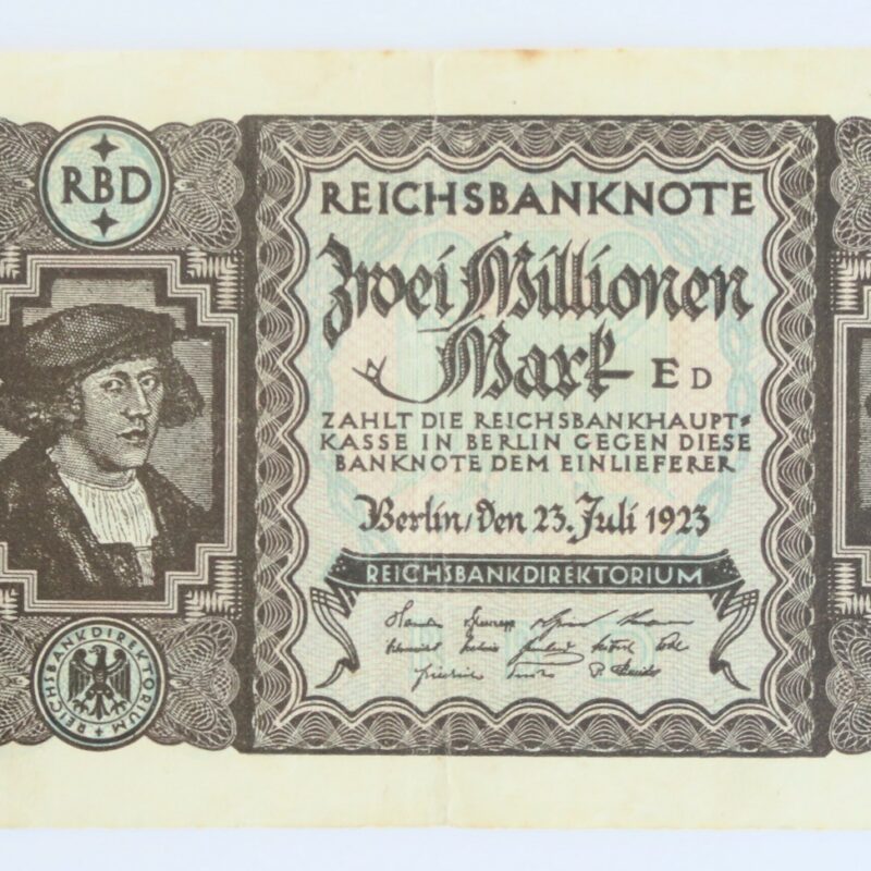 Reichsbanknote 1923, 20 Million