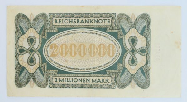 Reichsbanknote 1923, 20 Million