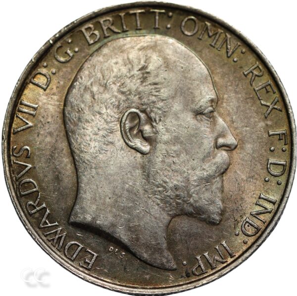 Edward VII Florin 1902 EF