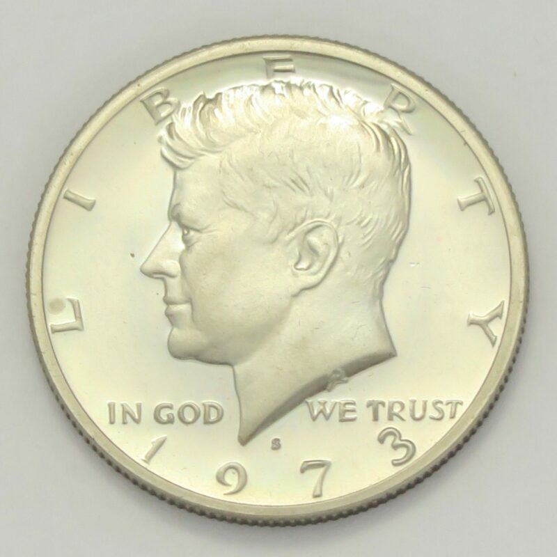 Proof 1973s Kennedy Half Dollar