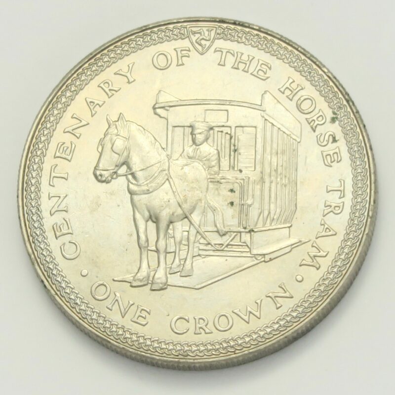 Isle of Man crown 1976