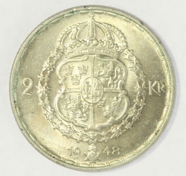 Sweden 2 Kronor Gustaf V