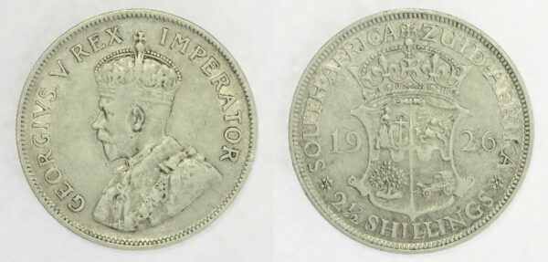 Sth Africa 2-1/2 Shillings 1926