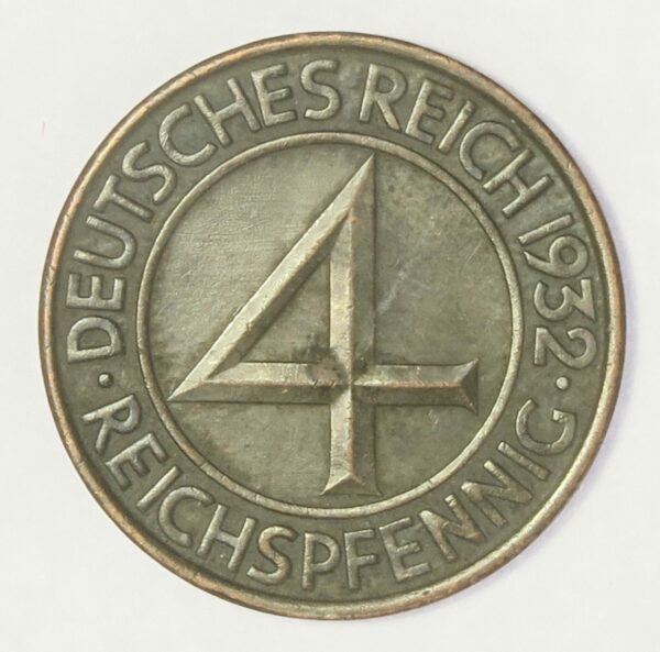 4 Reichspfennig 1932A