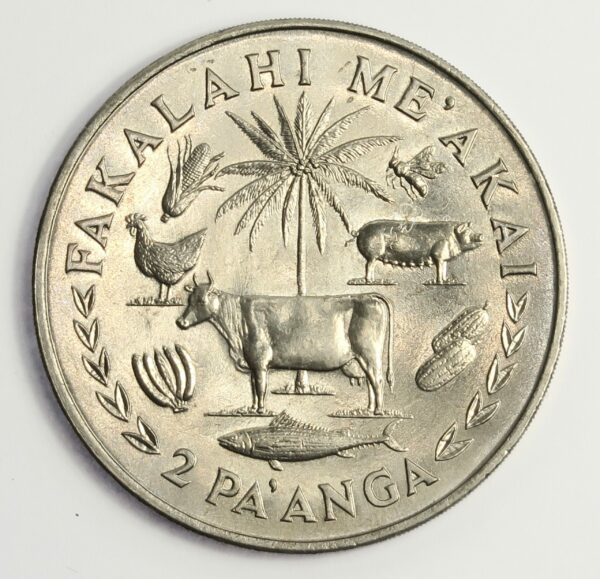 Tonga 2 Pa'anga 1977 Unc