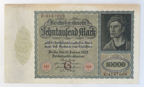Reichsbanknote 10000 Marks 1922