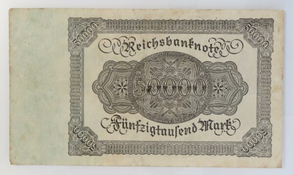 Reichsbanknote 50,000 Marks 1922