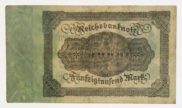 Reichsbanknote 50,000 Marks 1922