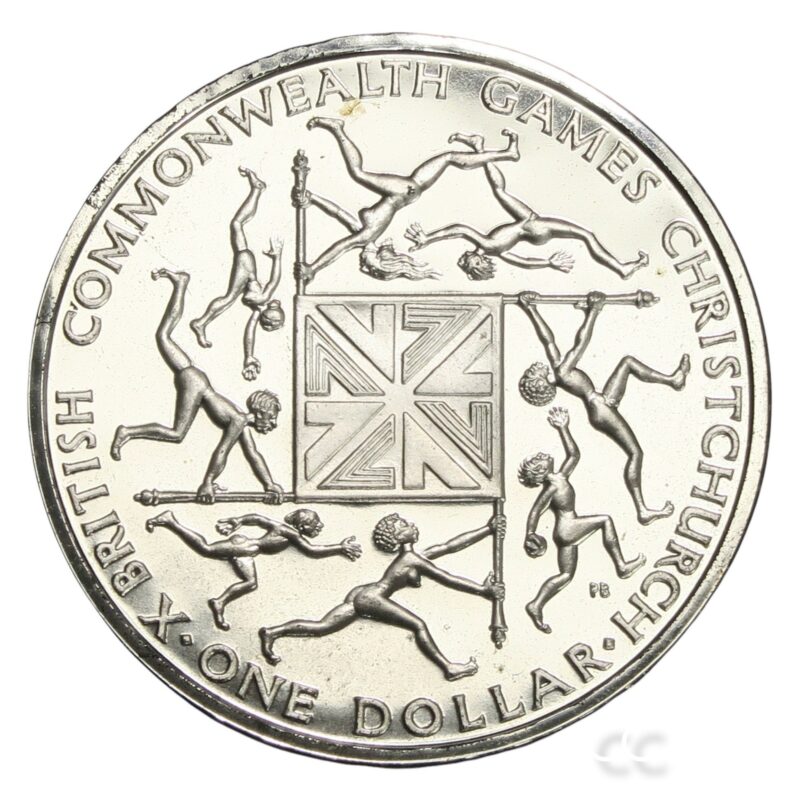 1974 Proof Silver Games Dollar