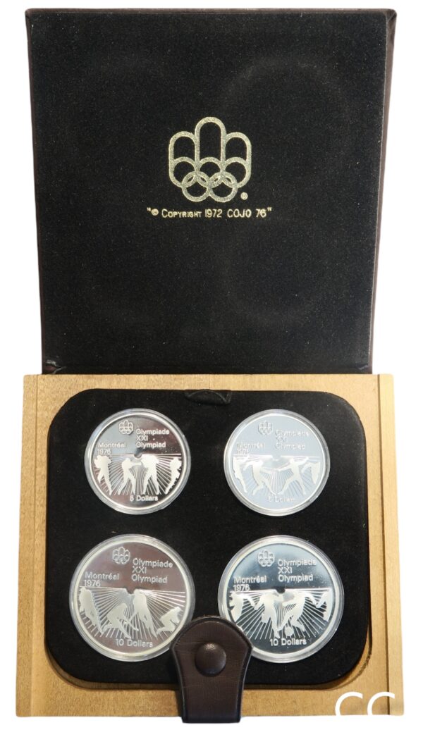 Canada Olympic Silver Set 1976