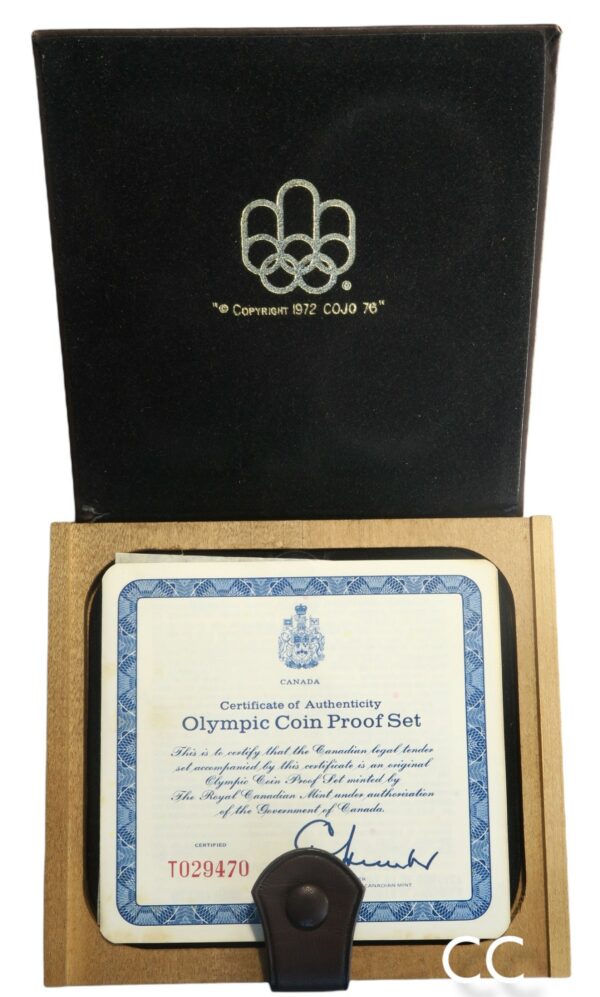 Canada Olympic Silver Set 1976