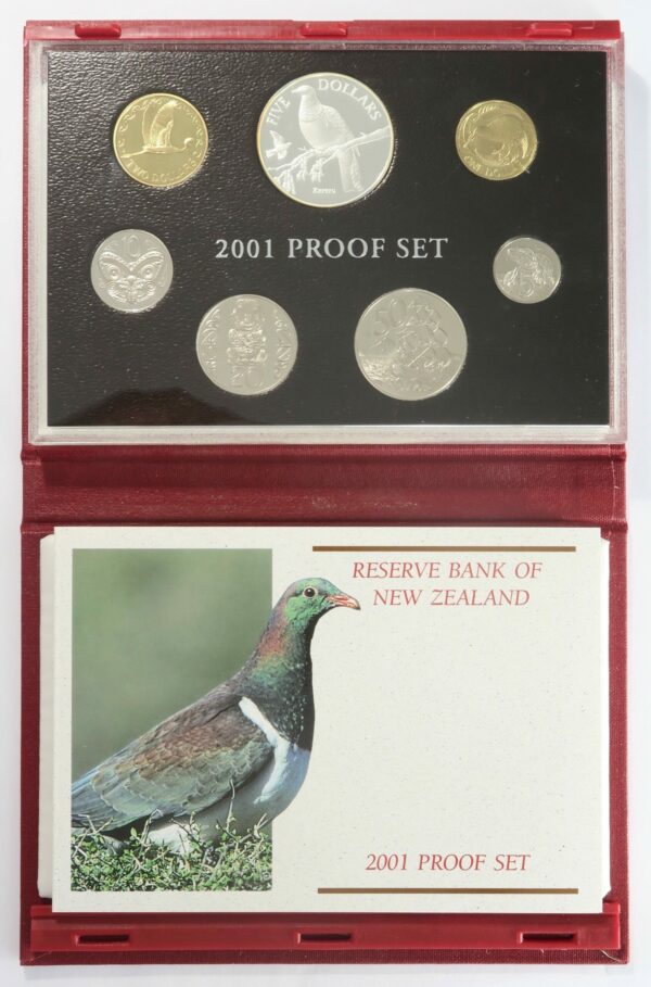 Kereru Proof Set 2001