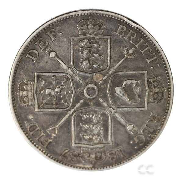 1887 Double Florin