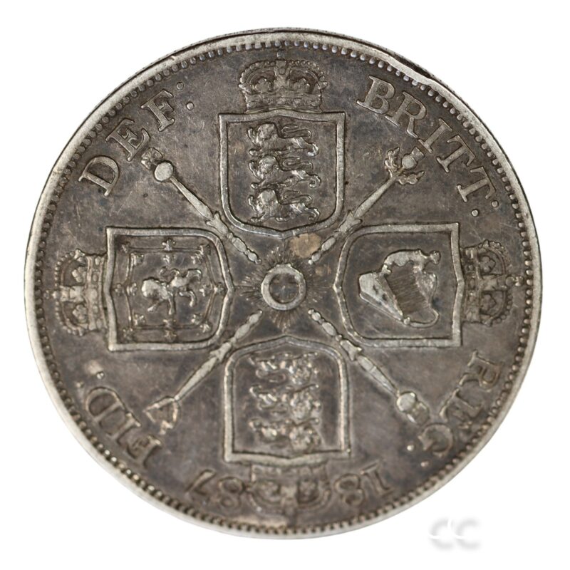 1887 Double Florin