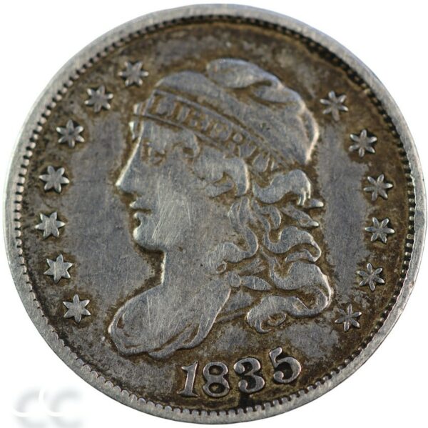 Capped Bust Half Dime 1835