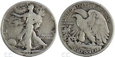 Walking Liberty 1/2 Dollar 1923s