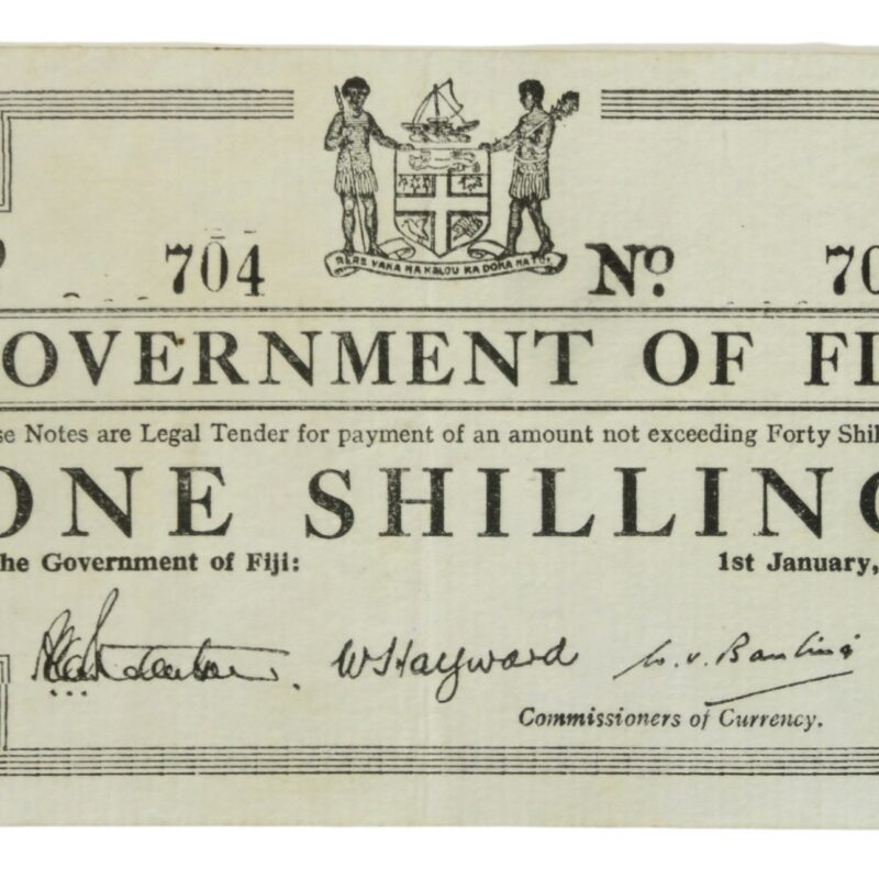 Fiji One Shilling 1942