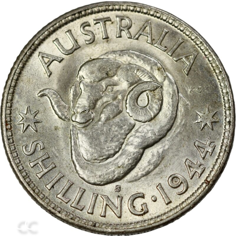 Australia Shilling 1944s