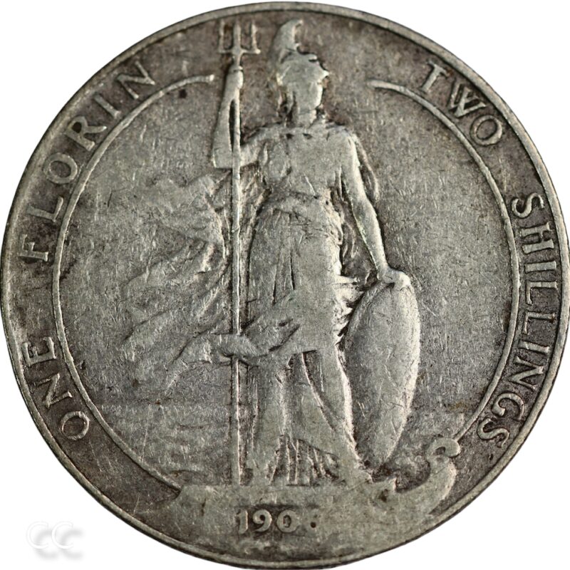 1906 Florin VG