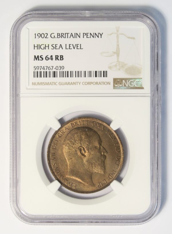 1902 high sea level penny