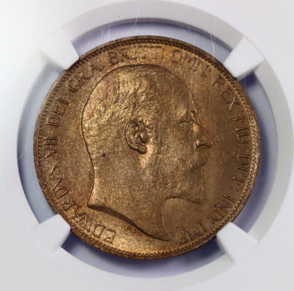 1902 penny red brown ms64