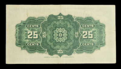 Twenty five cent canada note