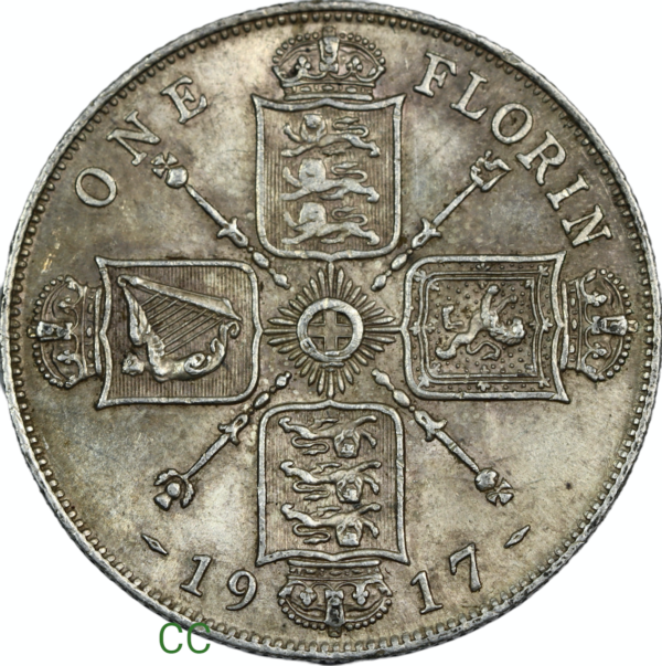 george fifth florin 1917