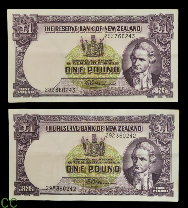 Bank notes sale