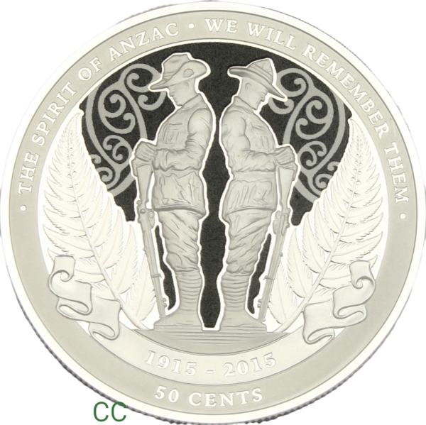 Anzac coin 2015