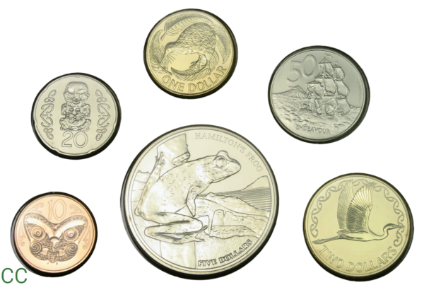 New Zealand coin set 2008