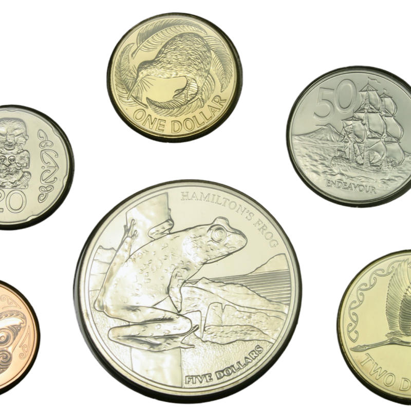 New Zealand coin set 2008