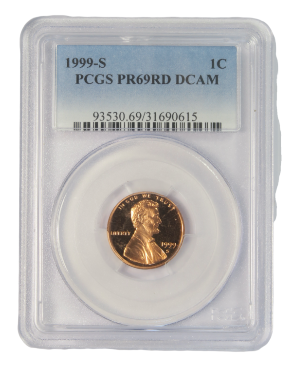 Proof lincoln cent 1999s