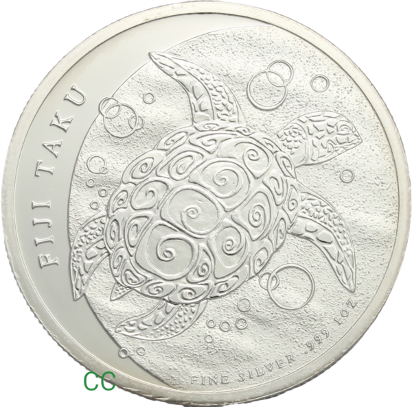 Fiji turtle coin 2011