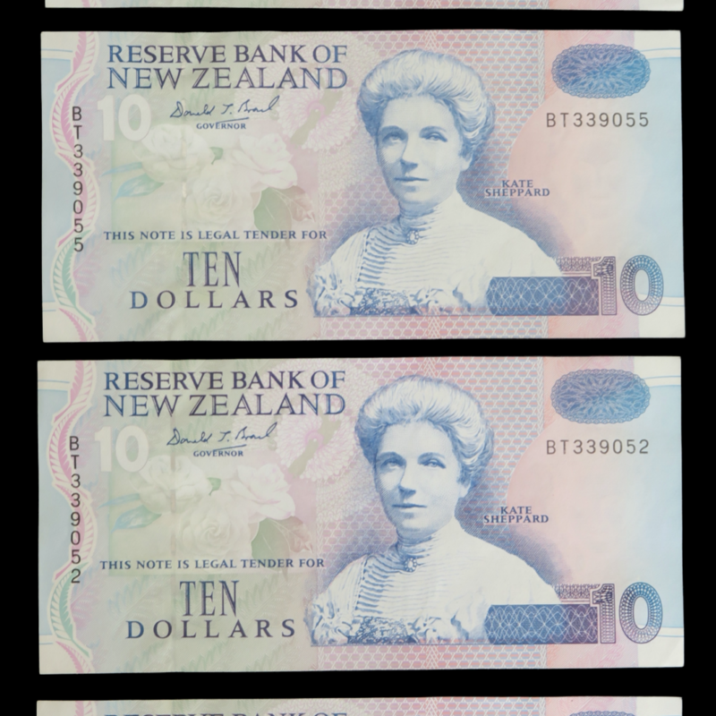 Kate Sheppard banknotes
