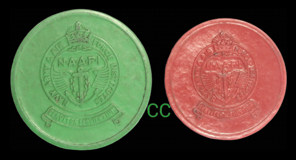 Egypt british tokens