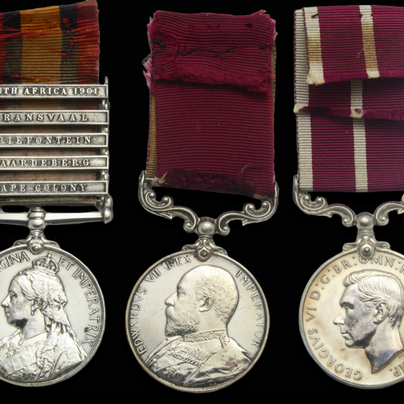 Three medal set highlanders