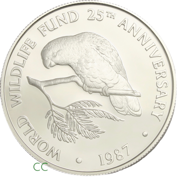 Parrot silver coins