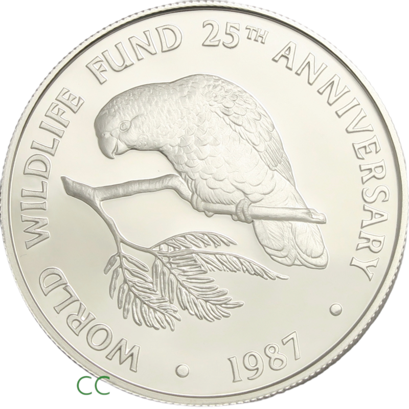 Parrot silver coins