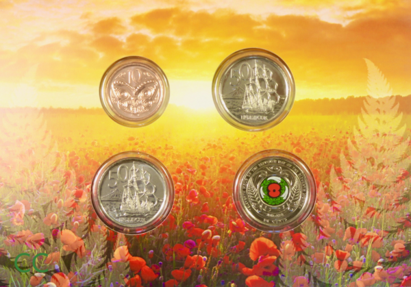 Armistice coin set 2016 to 2018