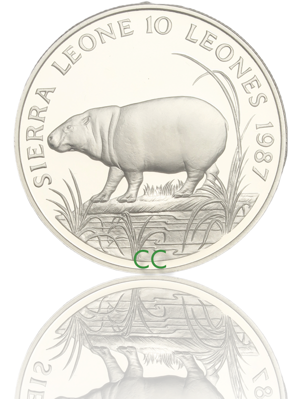 Siera leone silver coins