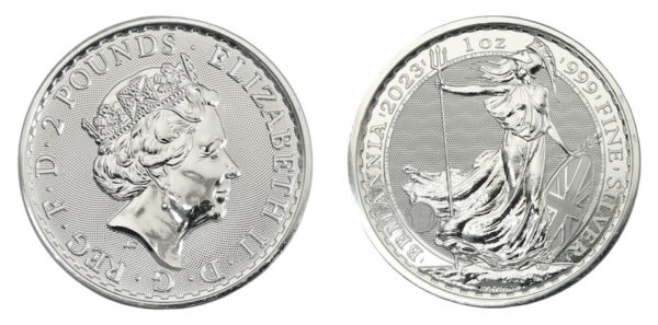 Silver britannia 2023 queen Elizabeth