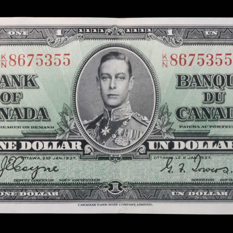 Bank of canada 1937 note