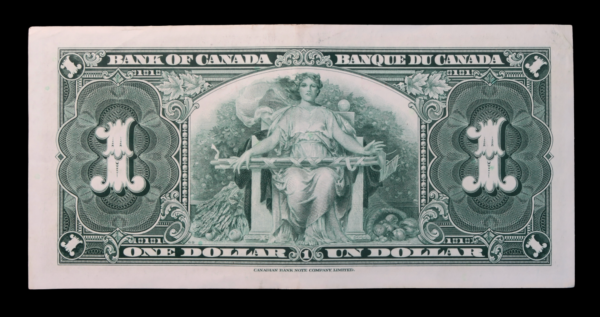 Canadian bank note 1937