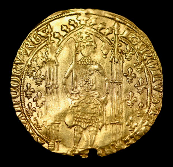 French gold coin 1364