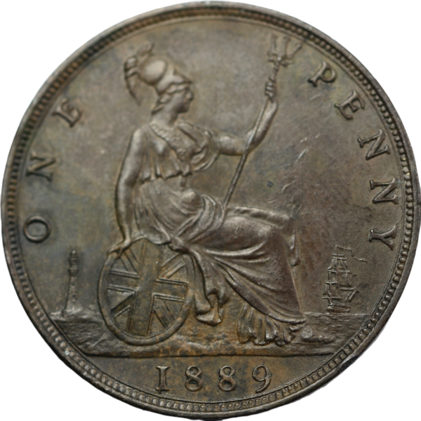 British penny 1889