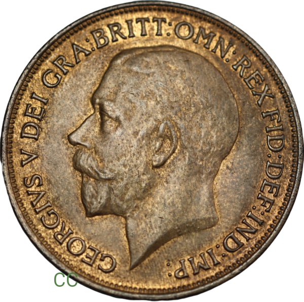 1918 bronze penny