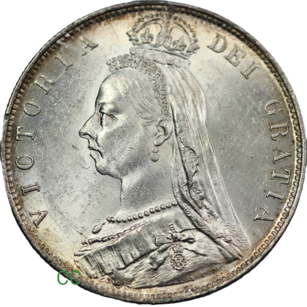 1890 Jubilee coinage half crown