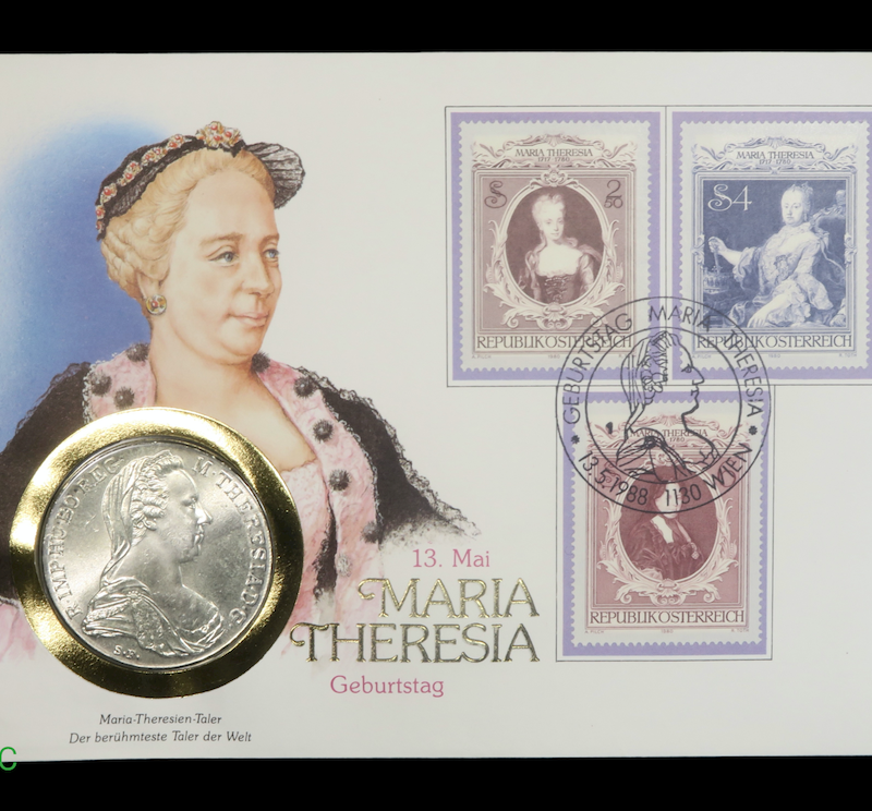 Birthday numismatic cover